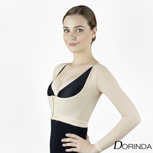 เสื้อปลอกแขน  กระชับต้นแขน และปีก หลังดูดไขมัน แขนยาว  รุ่น Softness - Image 7
