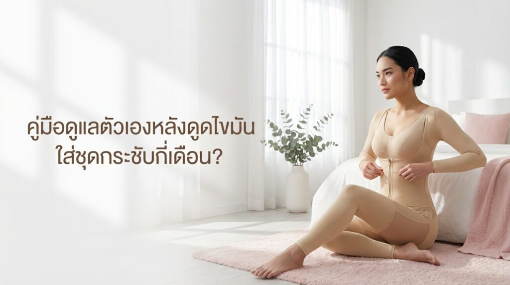 คู่มือดูแลตัวเองหลังดูดไขมัน (Complete Guide)