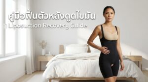 คู่มือฟื้นตัวหลังดูดไขมัน (Liposuction Recovery Guide) | ใส่ชุดกระชับกี่เดือน นอนยังไง กินอะไรได้บ้าง