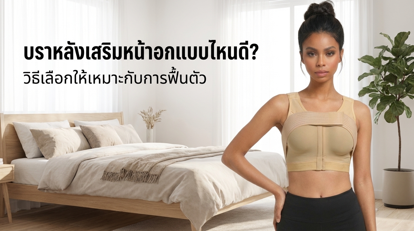 บราหลังเสริมหน้าอกแบบไหนดี