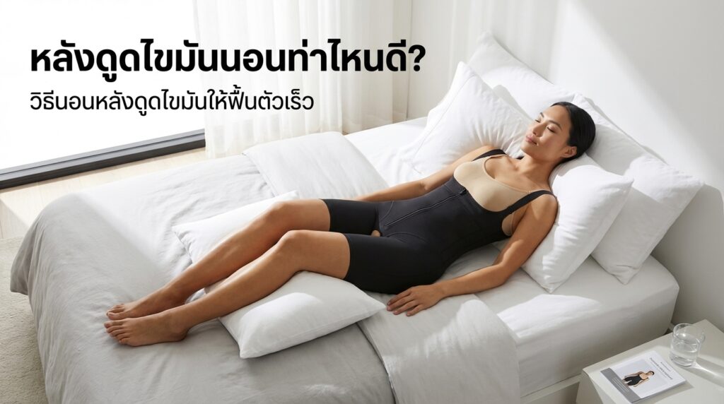 หลังดูดไขมันนอนท่าไหนดี?