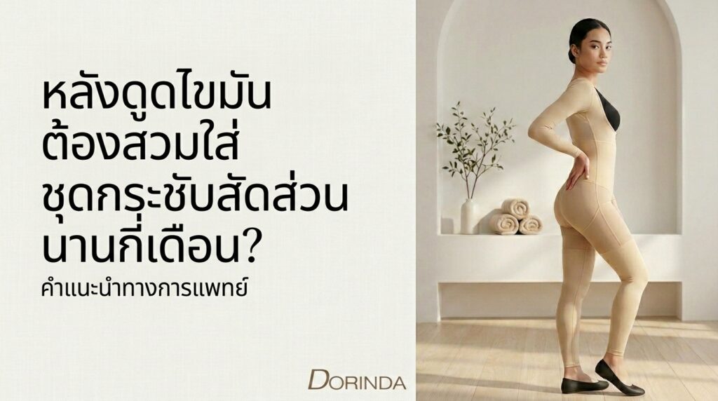 ใส่ชุดกระชับหลังดูดไขมันกี่เดือน